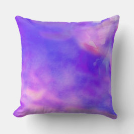 LILA PASSION WATERCOLOR DESIGN Throw Kissen