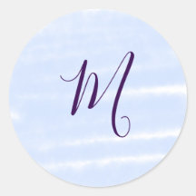 Lila-Pastell-Aquarell-Monogramm-Name-Buchstabe Ret