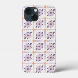 Lila-Pastell-Dekorative bunte Fliese Case-Mate iPhone Hülle
