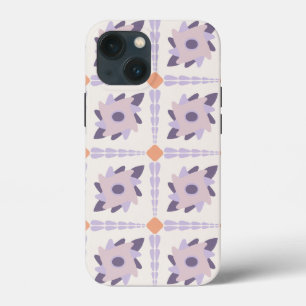 Lila-Pastell-Dekorative bunte Fliese Case-Mate iPhone Hülle