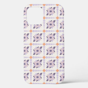 Lila-Pastell-Dekorative bunte Fliese Case-Mate iPhone Hülle
