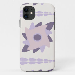 Lila-Pastell-Dekorfliesenmuster Case-Mate iPhone Hülle