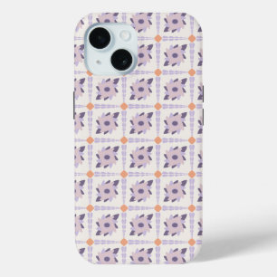 Lila Pastellfliese Case-Mate iPhone Hülle