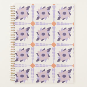 Lila Pastellfliese Planer