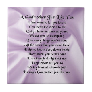 Lila Patin-Gedicht Fliese