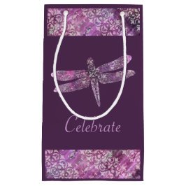 Lila Patina: Libelle Kleine Geschenktüte