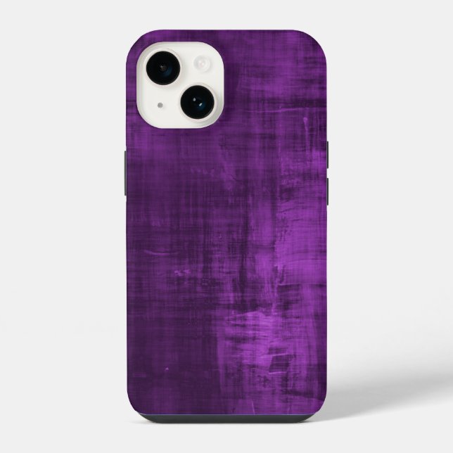LILA PATTERIUM iPhone HÜLLE (Rückseite)