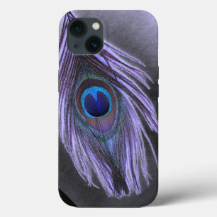 Lila Peacock Feather Case-Mate iPhone Hülle