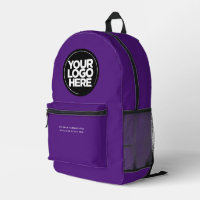 Lila | Personalisiertes Firmenlogo und Text