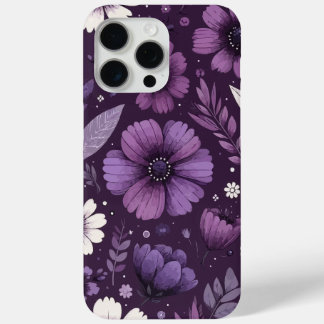 Lila Petals Muster Case-Mate iPhone Hülle