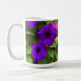 Lila Petunia - 15 oz. Mug Kaffeetasse