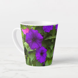 Lila Petunia - Latte Tasse