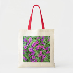Lila Petunias Tote Bag Tragetasche
