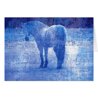 Lila Pferd