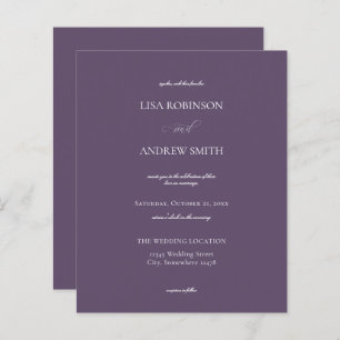 Lila Pflaumenkalligrafie