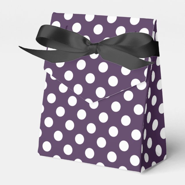 Lila Pflaumenspalte Geschenkschachtel (Vorderseite)