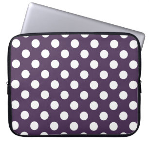 Lila Pflaumenspalte Laptopschutzhülle
