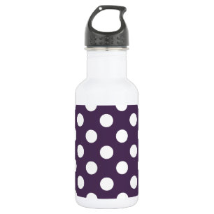 Lila Pflaumenspalte Trinkflasche