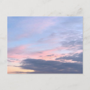 Lila Pink Blueish Sky Postkarten