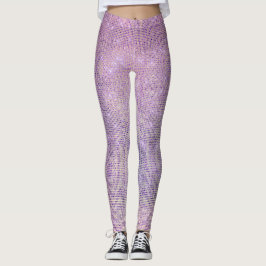 Lila Pink Lilac Grill Funkelnd Sequel Diamond Leggings