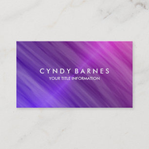 Lila Pink Sheen Business Card Visitenkarte