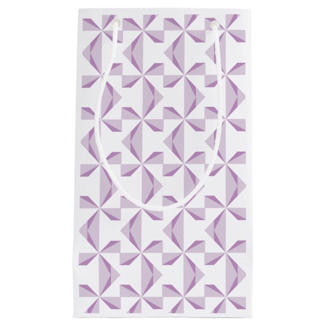 Lila Pinräder Kleine Geschenktüte (Vorderseite)