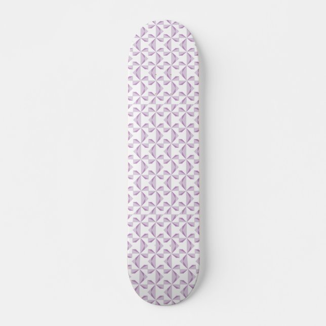Lila Pinräder Skateboard (Vorne)