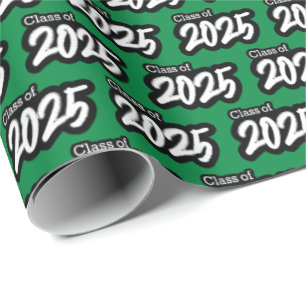 Lila Pinselklasse 2025 Wrapping Paper Geschenkpapier