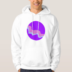Lila Planet Mens Hoodie