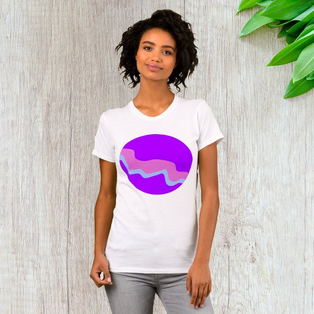 Lila Planet Womens T - Shirt (Von Creator hochgeladen)