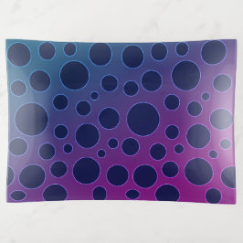 Lila Polka Dekoschale