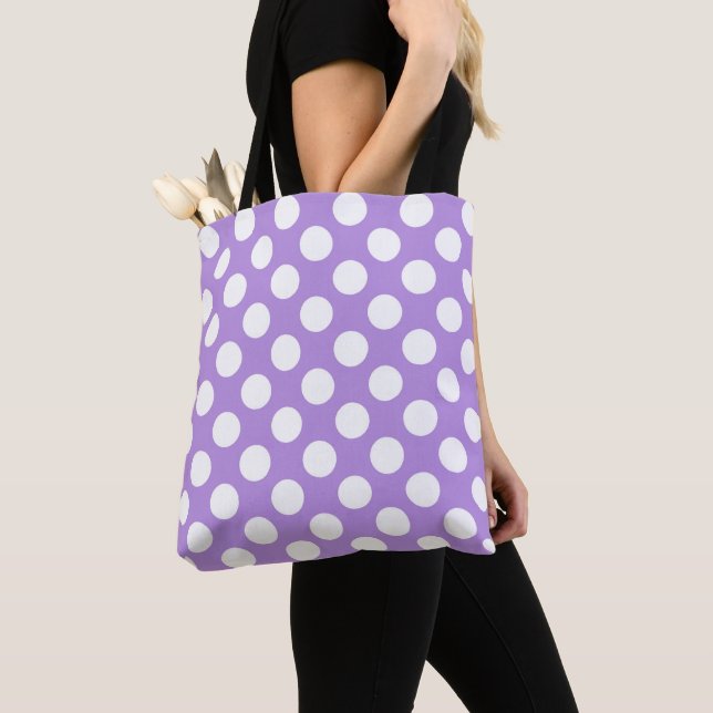Lila Polka Dots, Polka Dot Pattern, Dots, Dotter (Von Nahem)