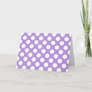 Lila Polka Dots, Polka Dot Pattern, Dots, Dotter Karte