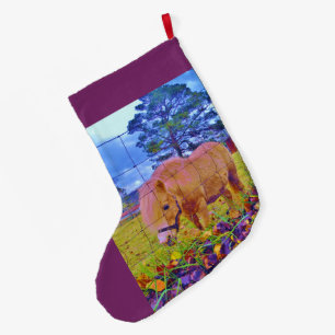 Lila Ponys Weihnachtspony Großer Weihnachtsstrumpf