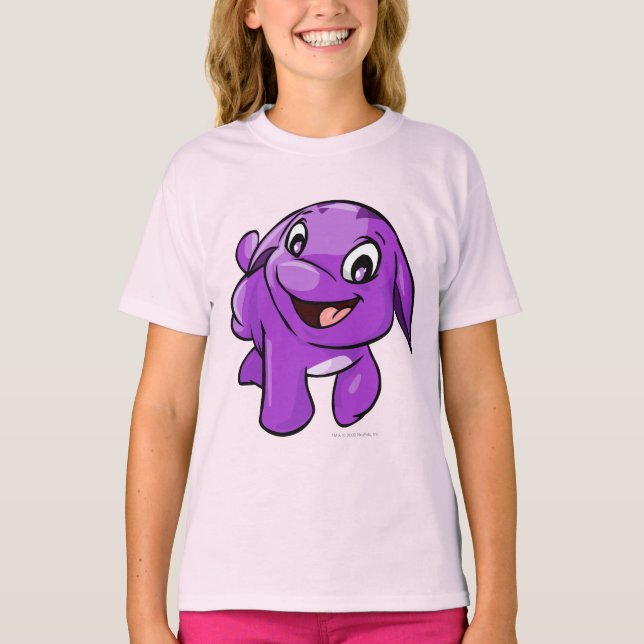 Lila Poogle T-Shirt (Vorderseite)