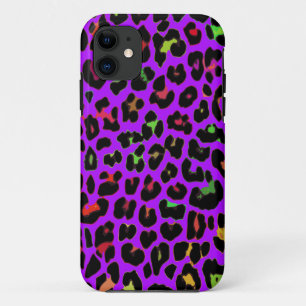 Lila Pop Leopard-Druck Case-Mate iPhone Hülle