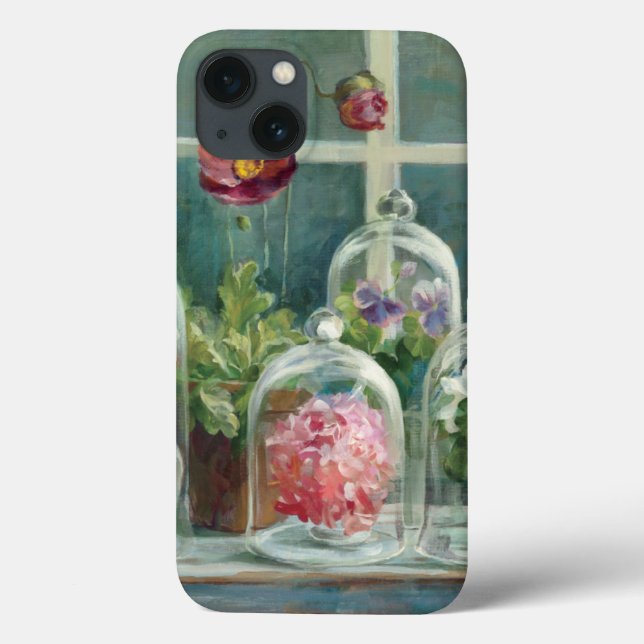 Lila Poppies auf einem Windows Case-Mate iPhone Hülle (Rückseite)