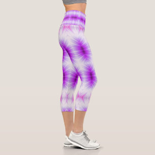 lila Pow Capri Leggings