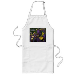 Lila Prickly Birne Opuntia Kaktus Gelbe Blüten Lange Schürze