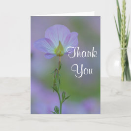 Lila Primrose Vielen Dank Dankeskarte