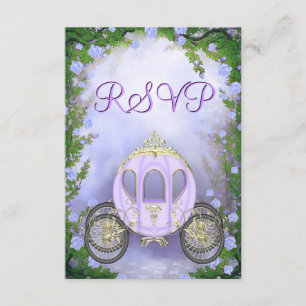 Lila Prinzessin Carriage Enchanted RSVP