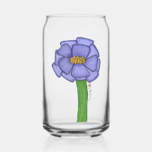 Lila Quadratische Blume