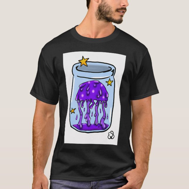 Lila Qualle T-Shirt (Vorderseite)