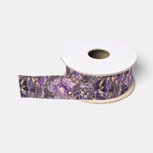 Lila Quarz Ripsband