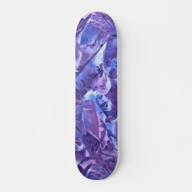 Lila Rain Skateboard (Vorne)