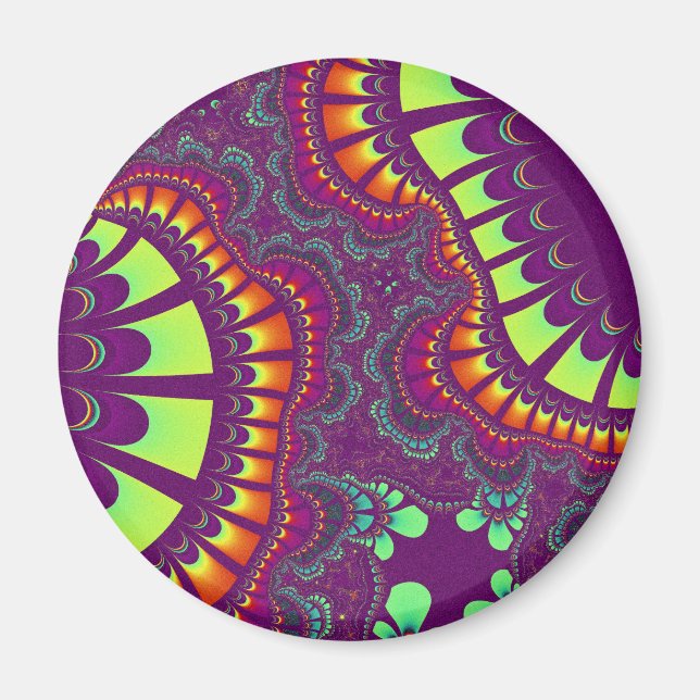 Lila Rainbow Remix Magnet (Vorne)