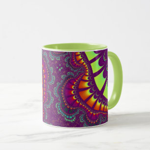 Lila Rainbow Remix Tasse