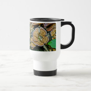Lila Randlage Fungus Coordinated Items Reisebecher