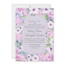 Lila Ranunculus Anenome Blumenzeremonie