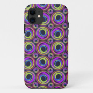 Lila Raserei-Telefon-Kasten iPhone 11 Hülle